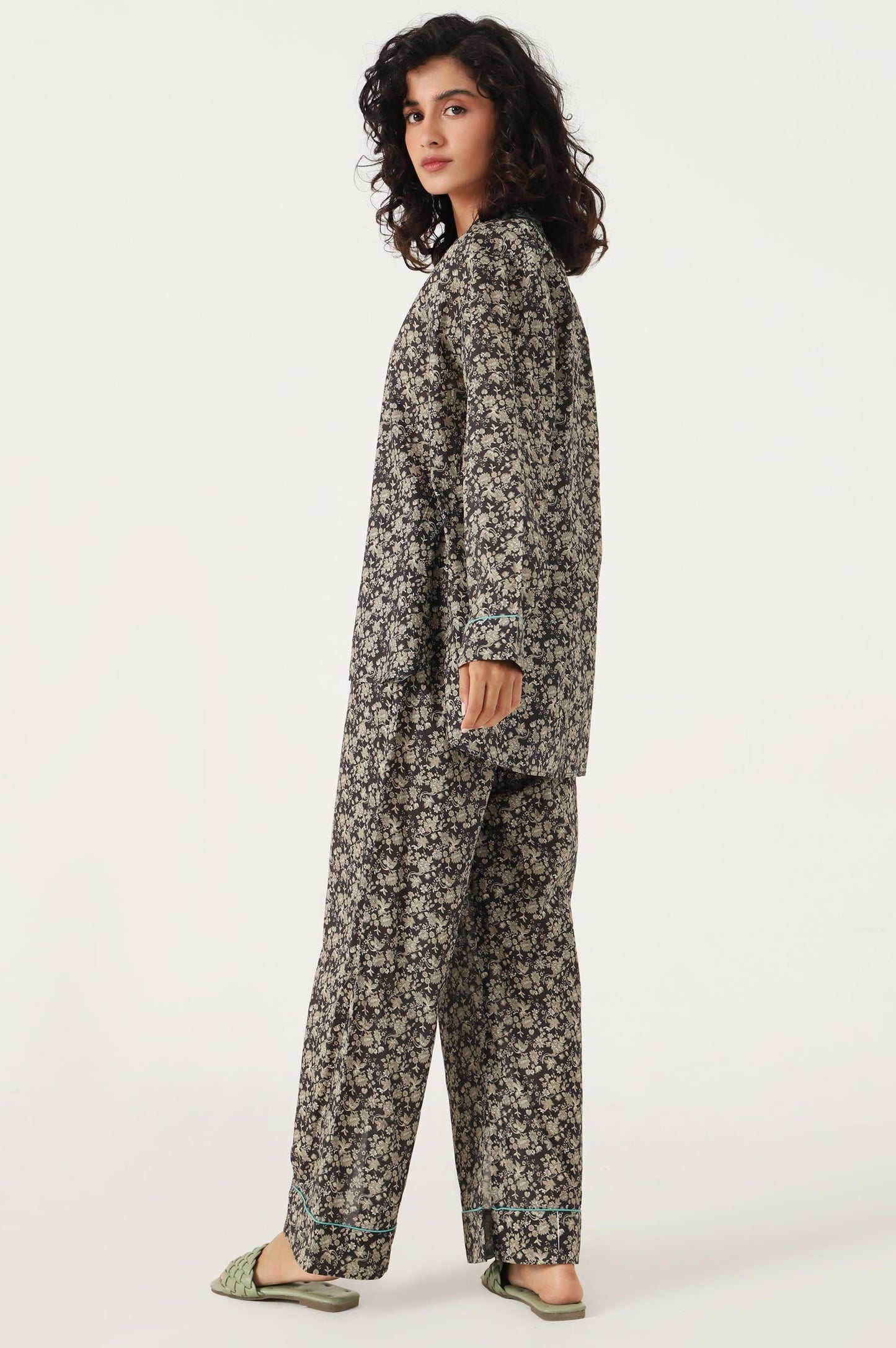 2 Piece PJ Set - Black