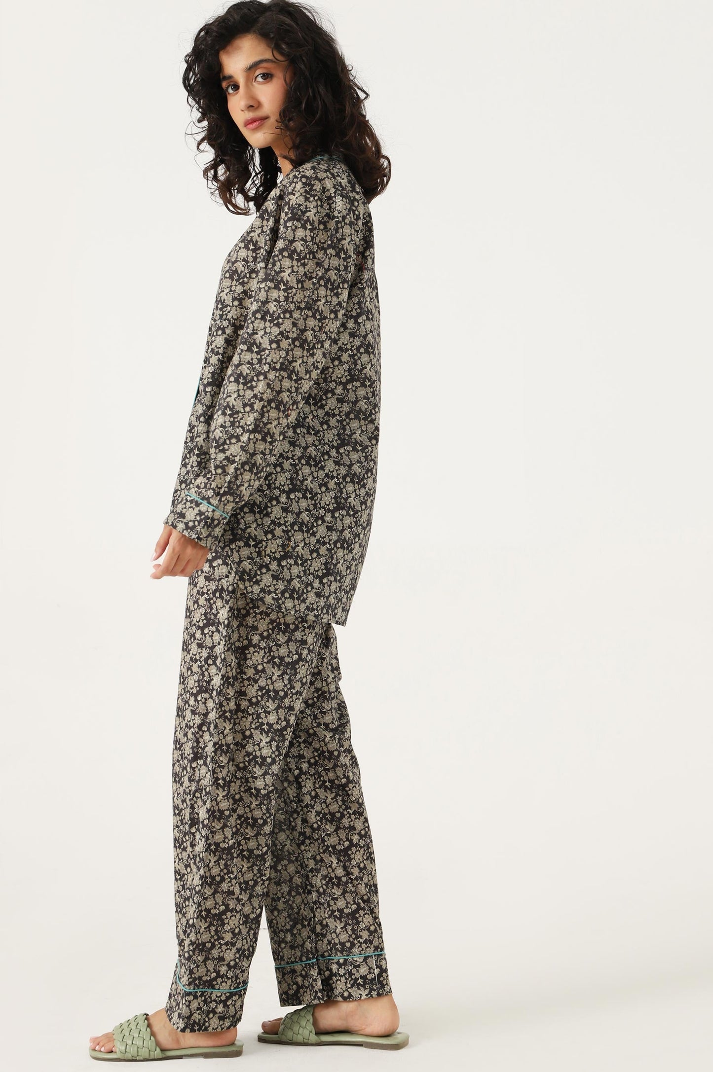 2 Piece PJ Set - Black