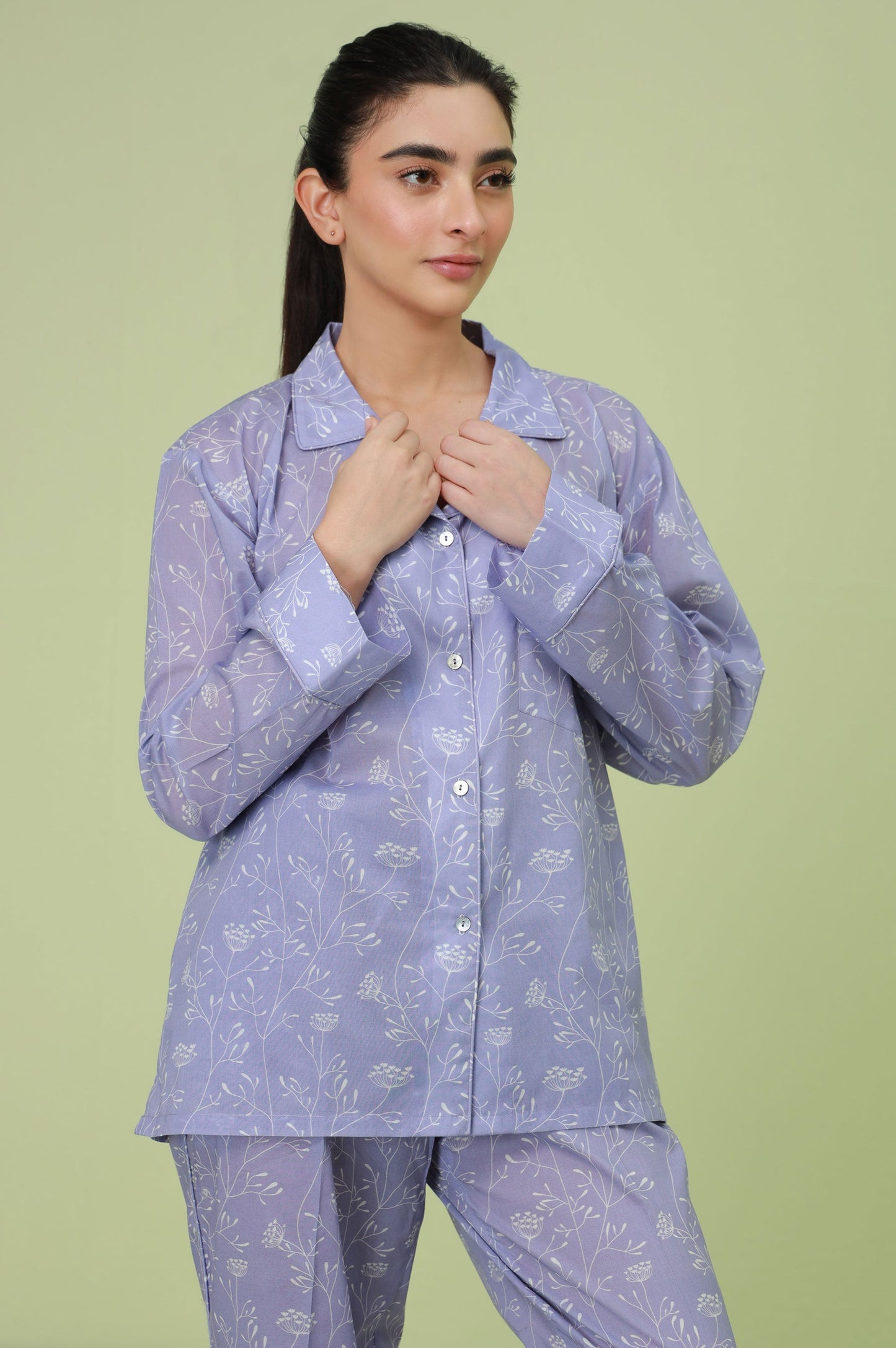 2 Piece PJ Set - Purple