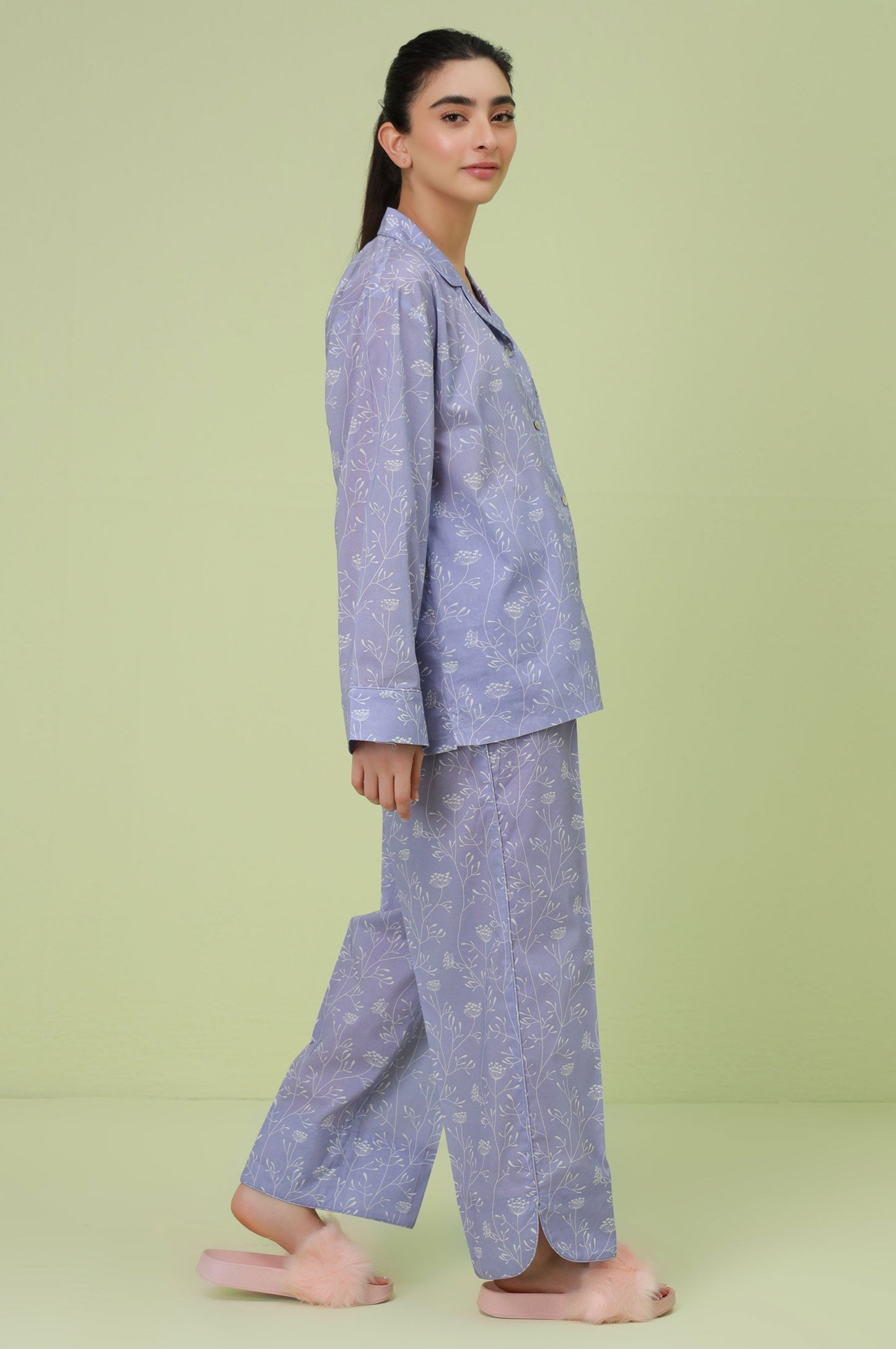 2 Piece PJ Set - Purple