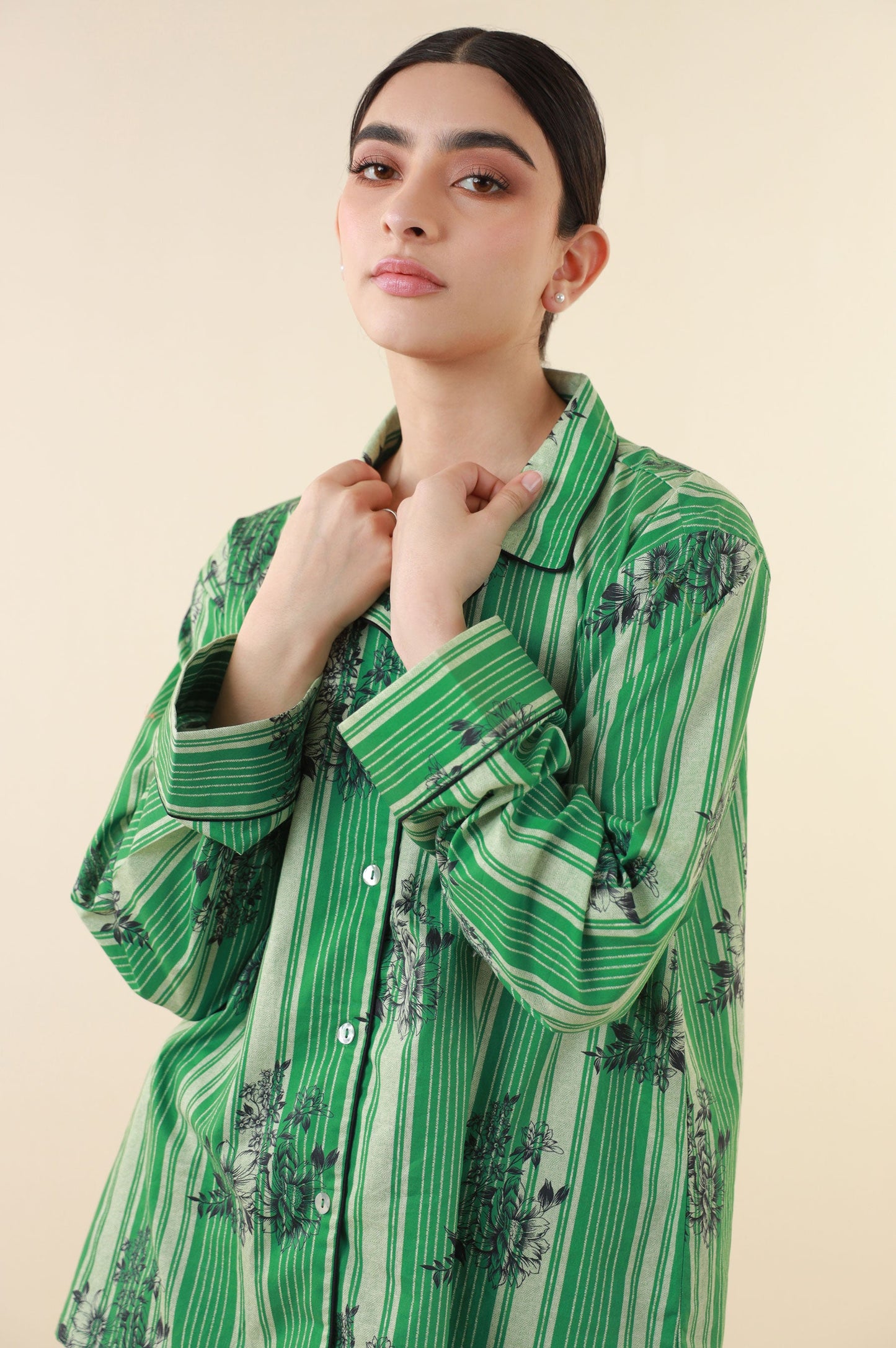 2 Piece PJ Set - Green