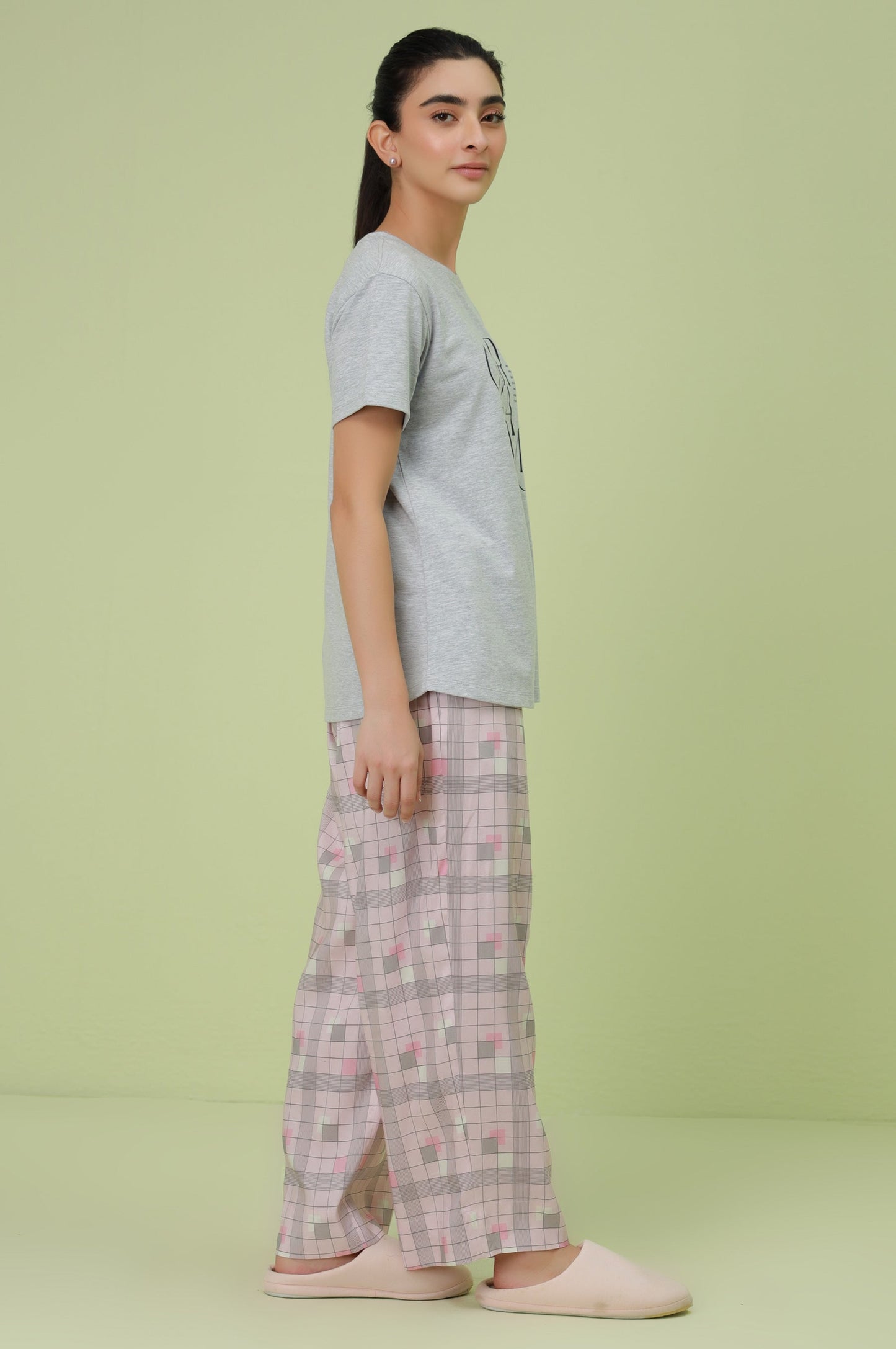 Crew Neck Half Sleeves Tee