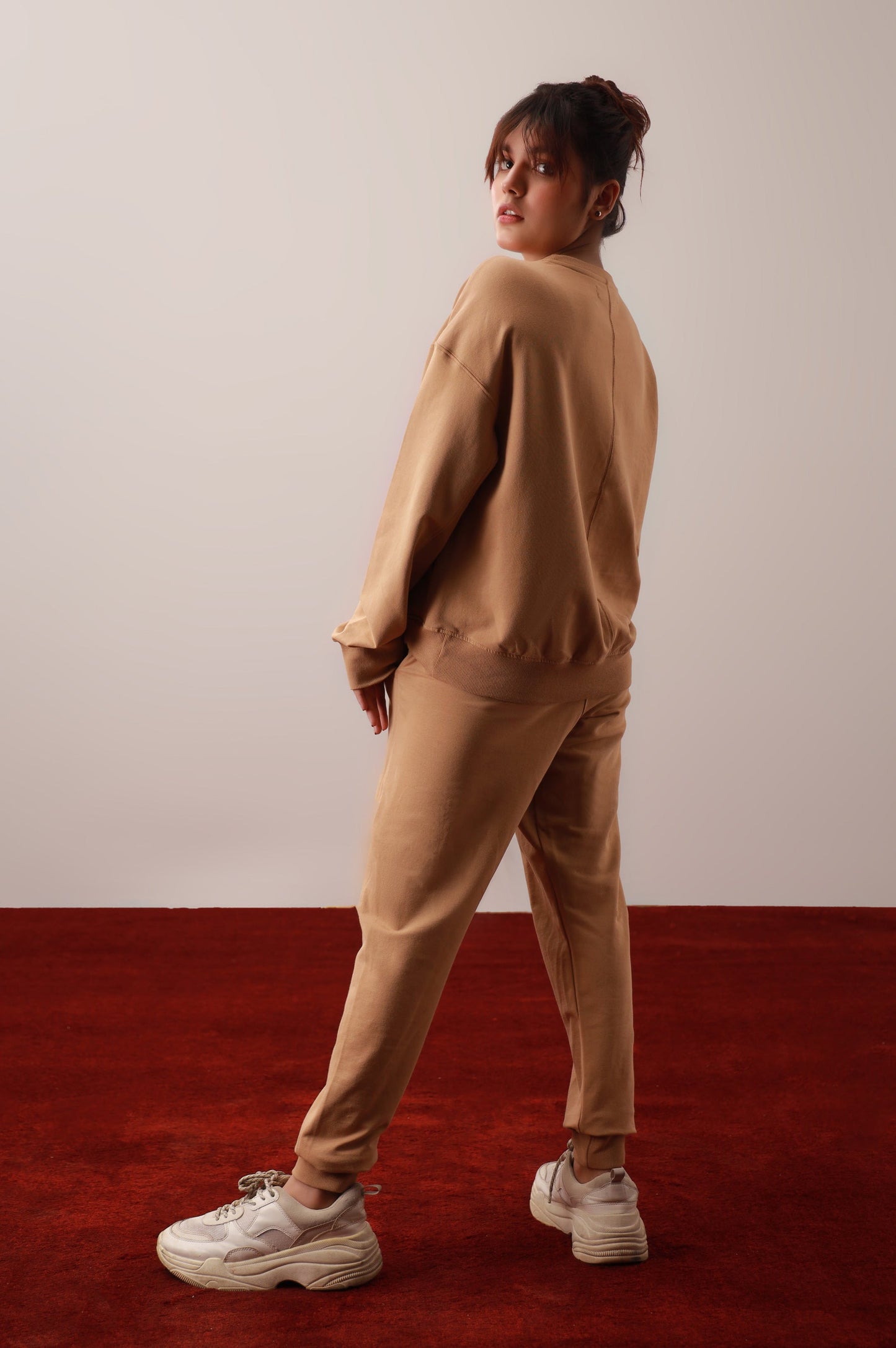 Beige Sweatsuit