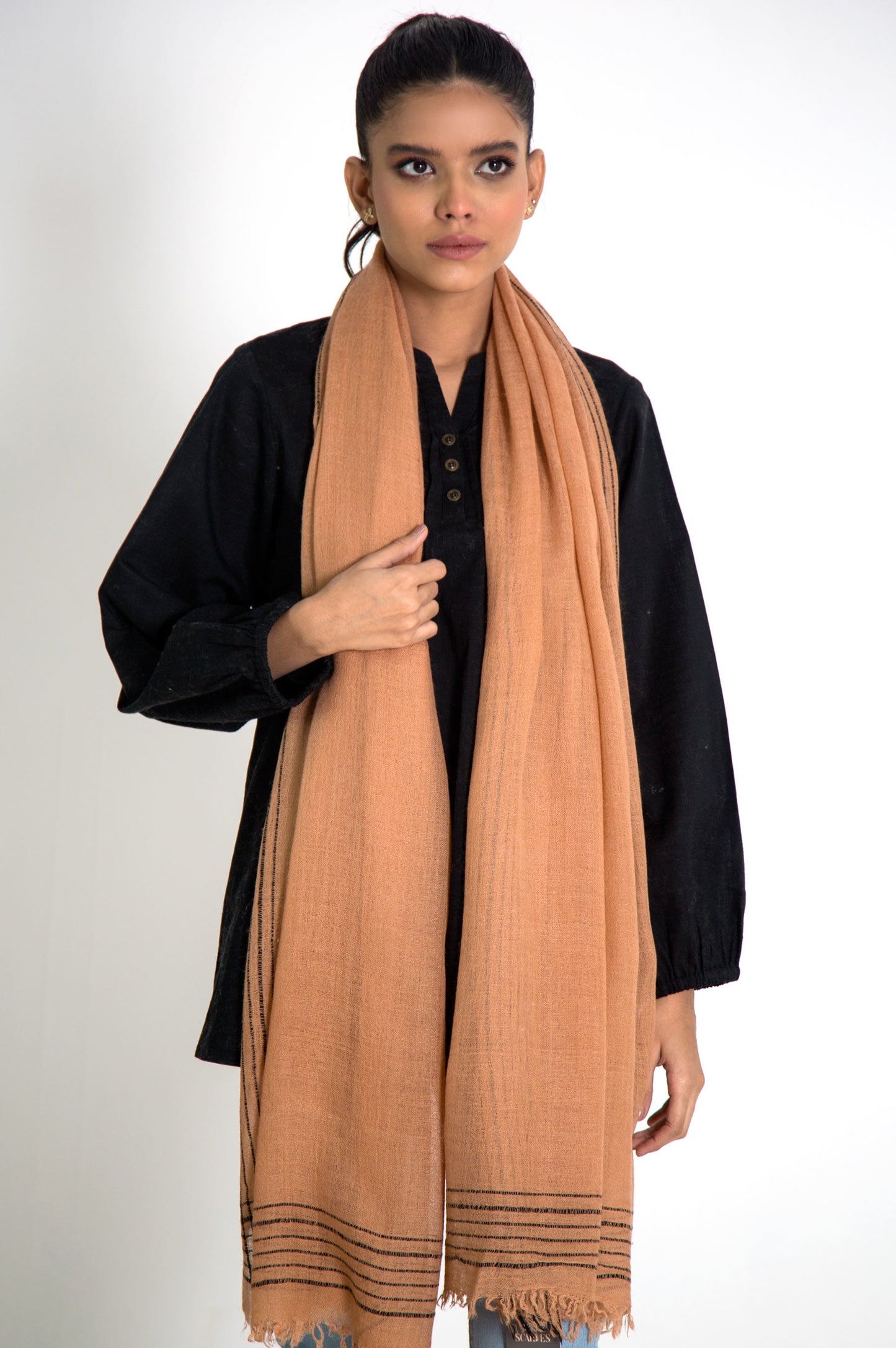 Solid Statement Scarf