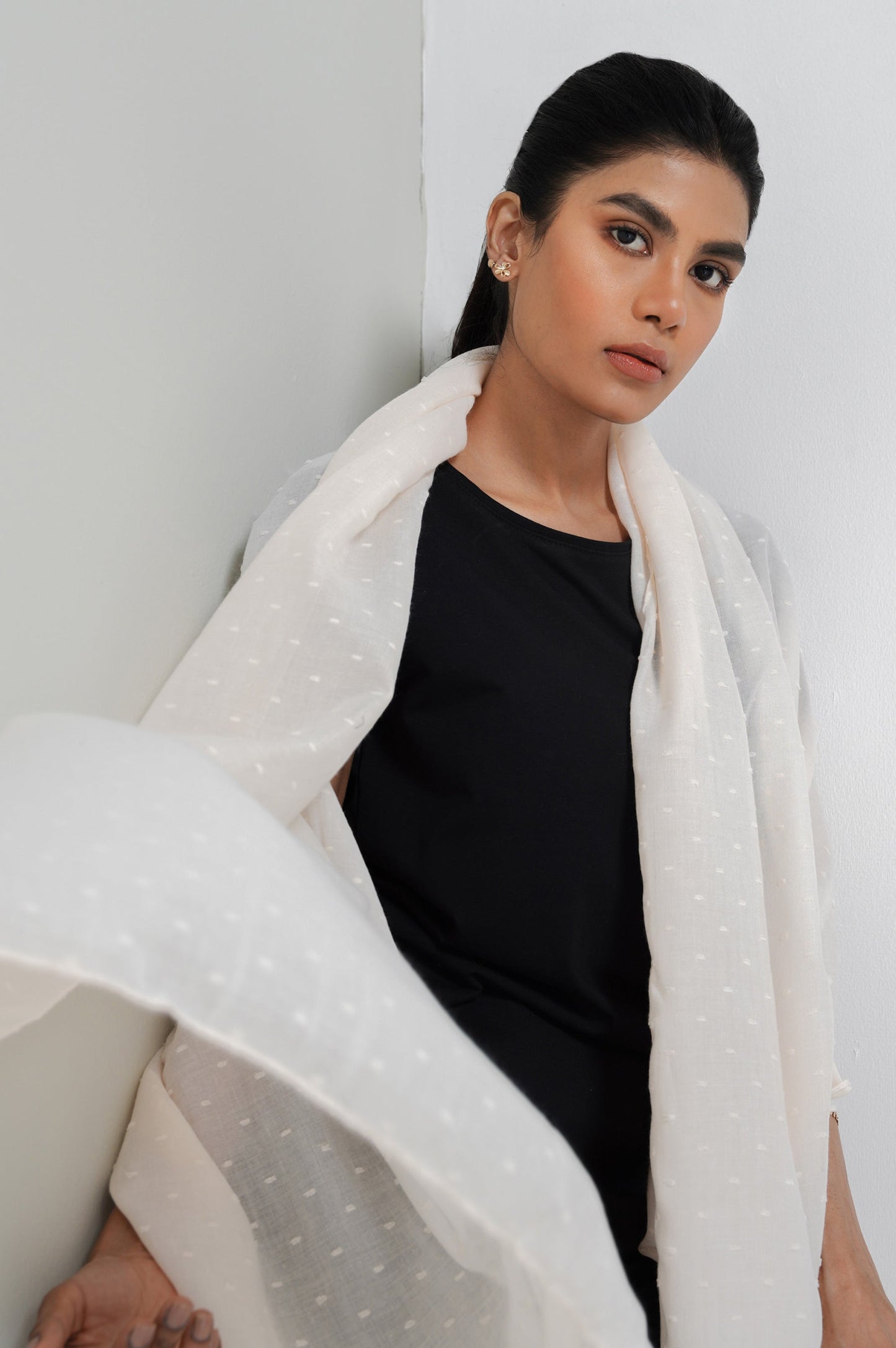 Solid Statement Scarf