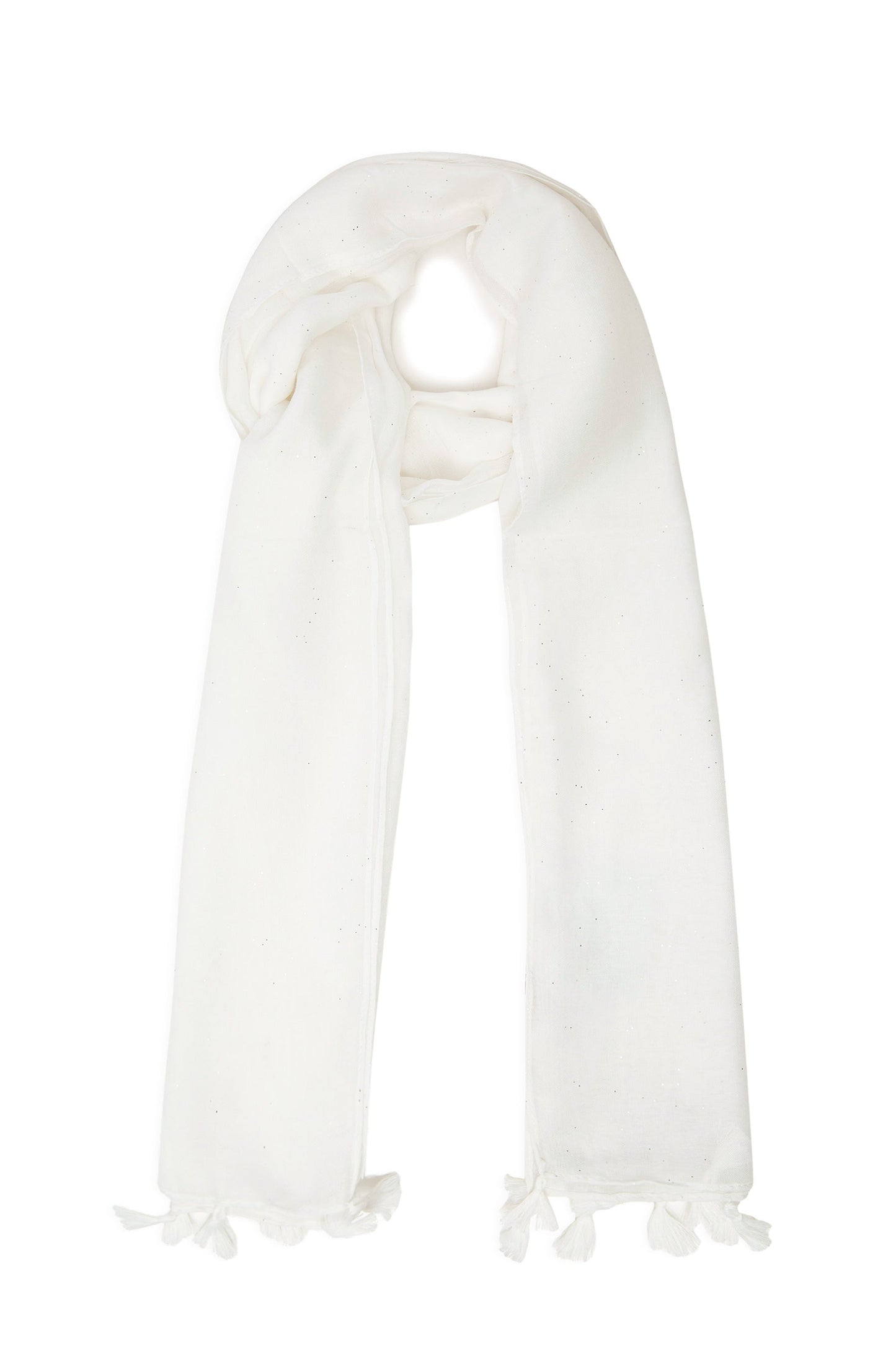 Solid Scarf - White