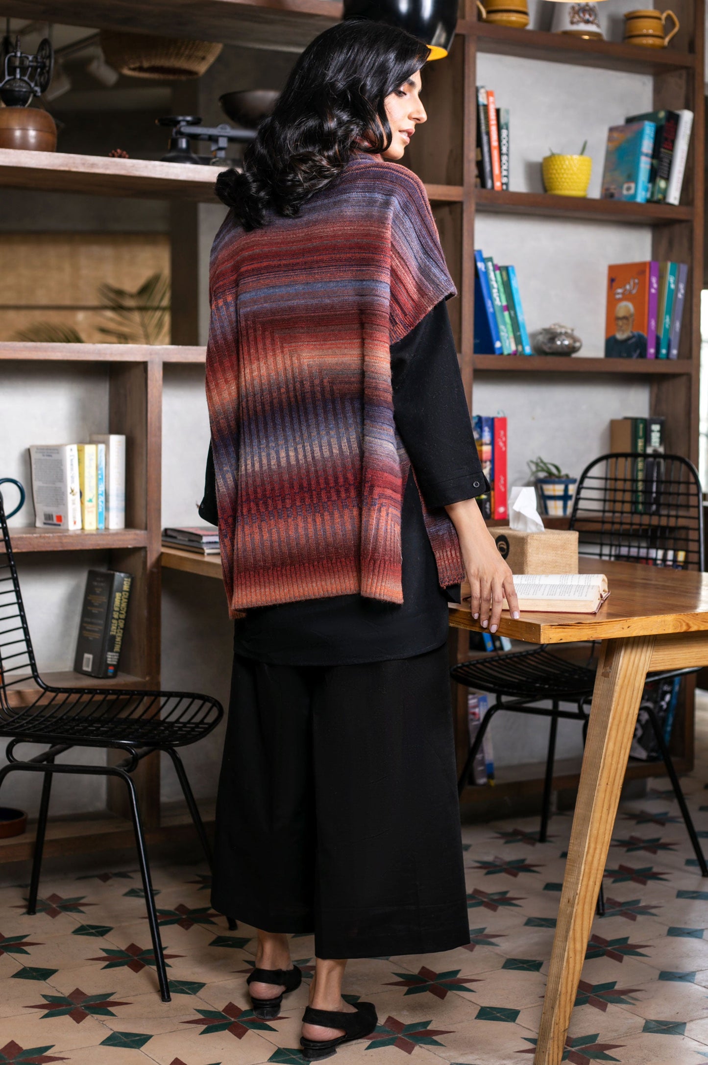 Multi-Yarn Turtleneck