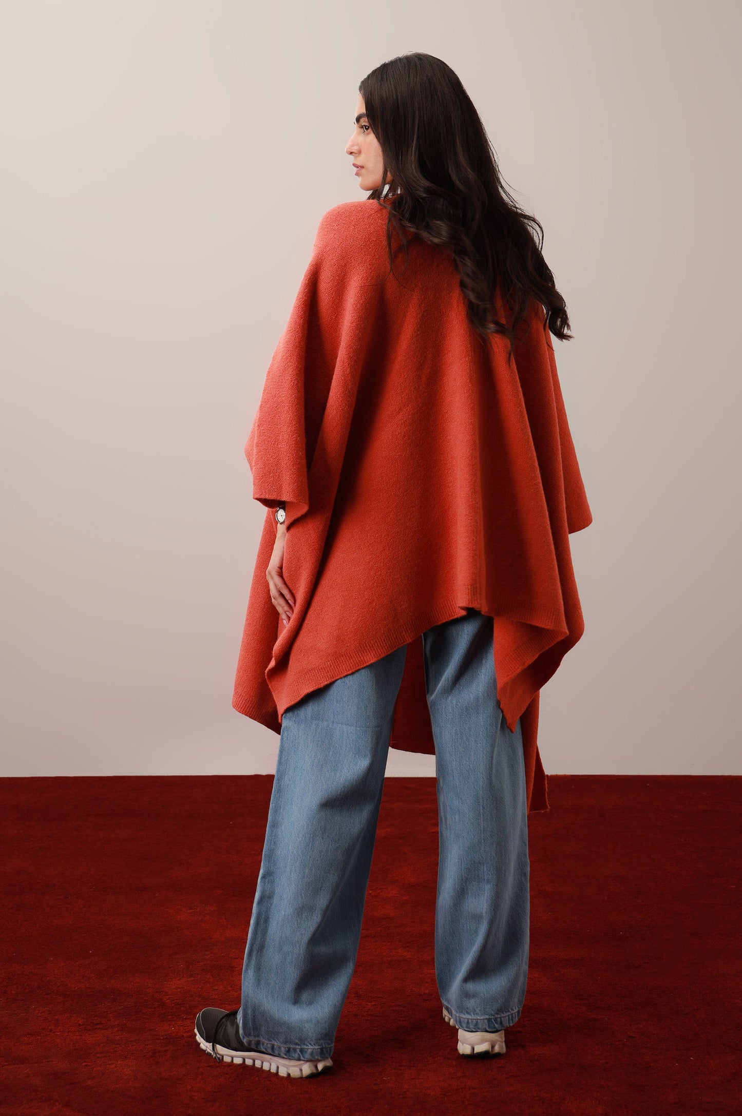 Boyfriend Cardigan - Orange