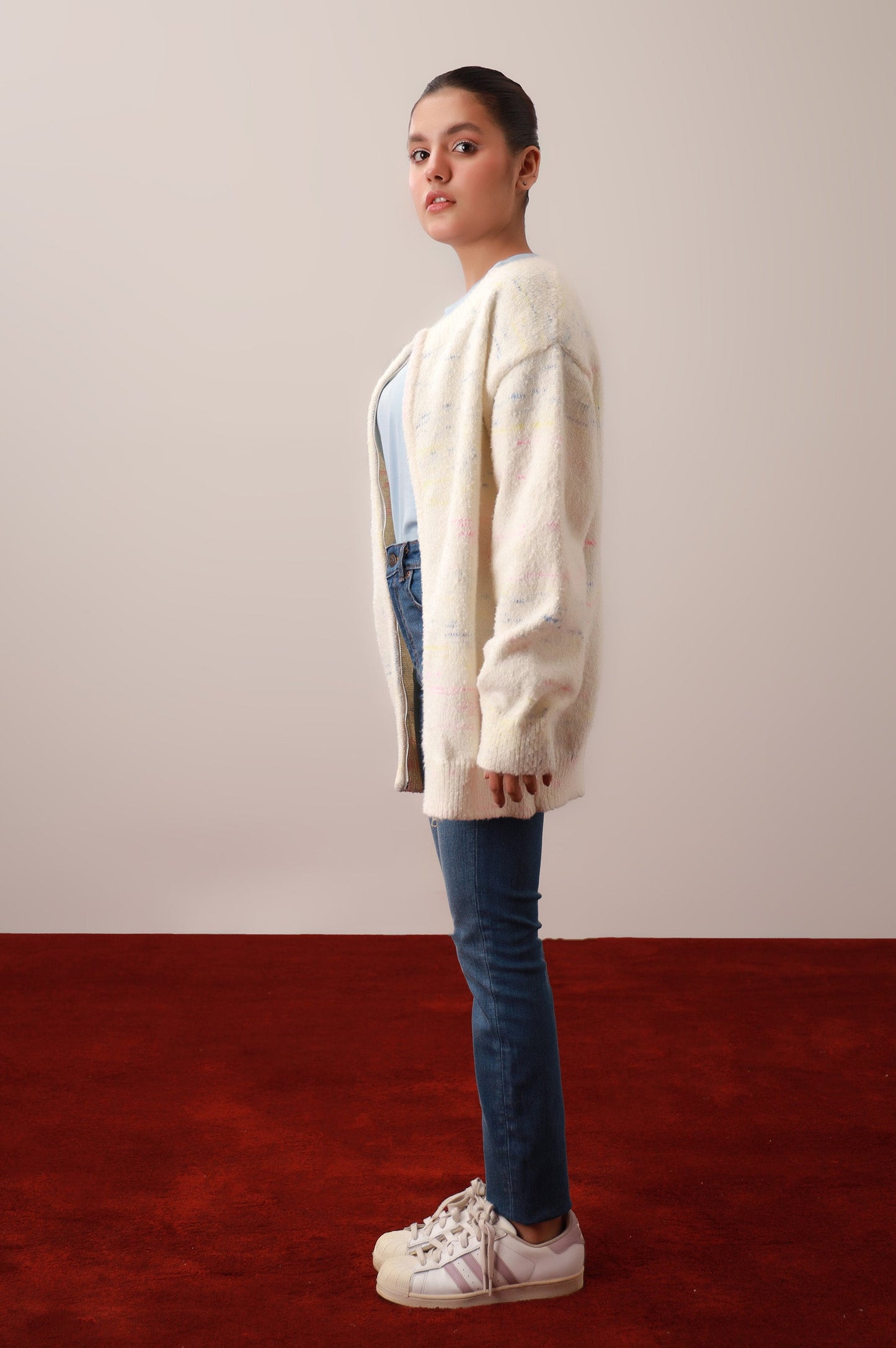 Full Zipper Cardigan