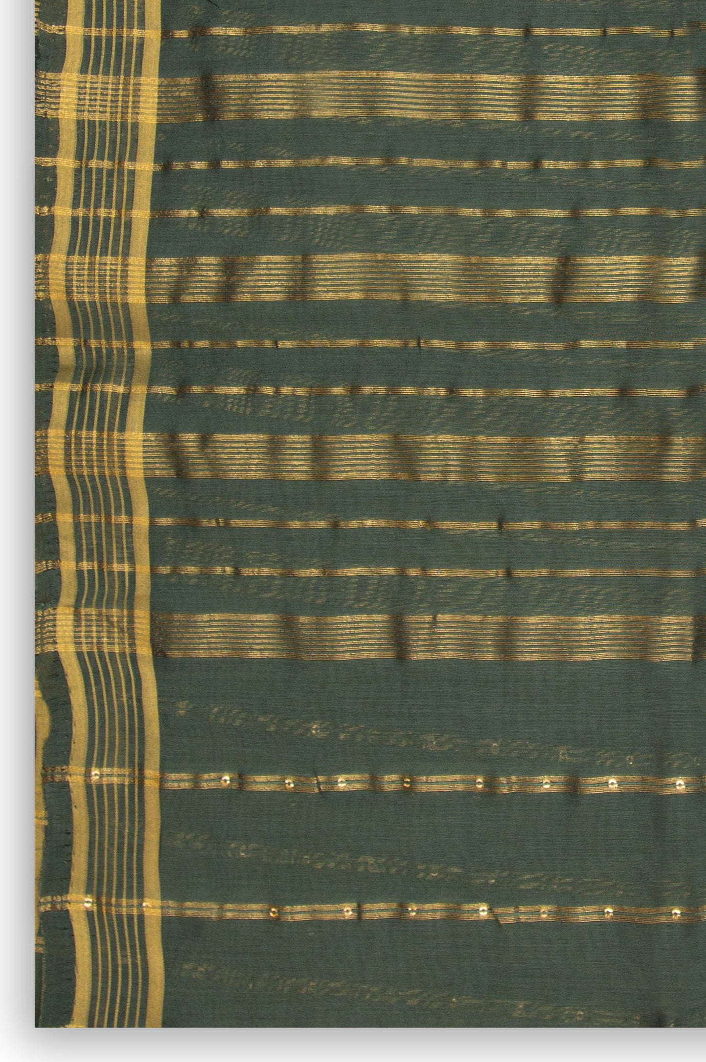 Printed Woven Zari Gold Dupatta - Maroon