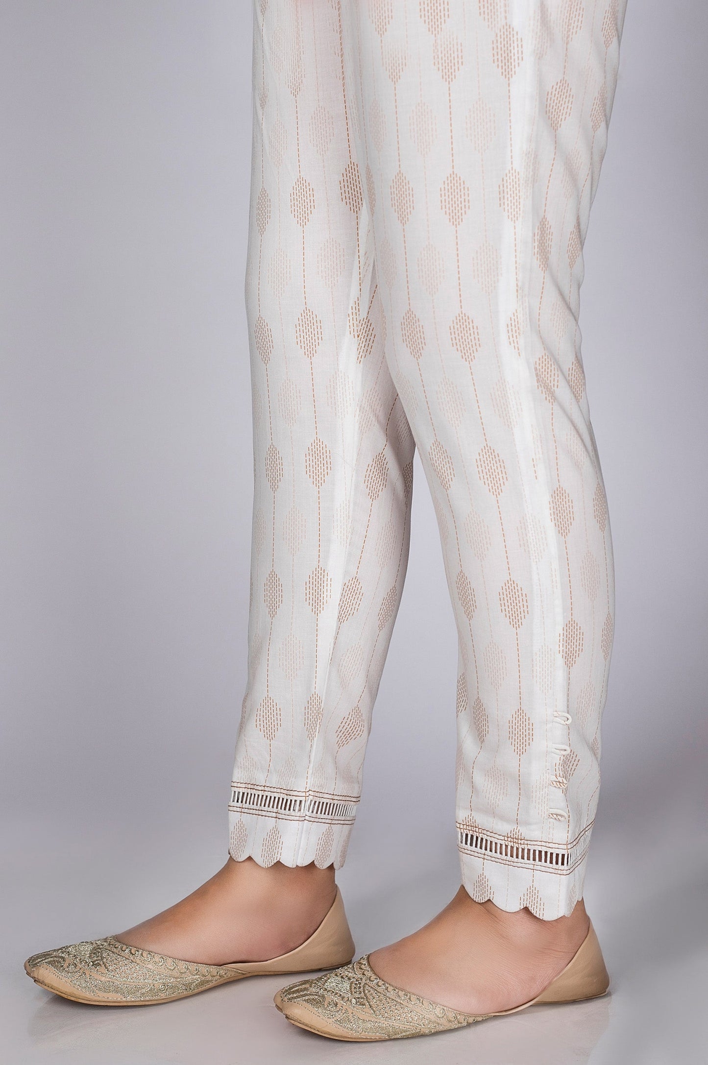 Embellished Cigarette Pants