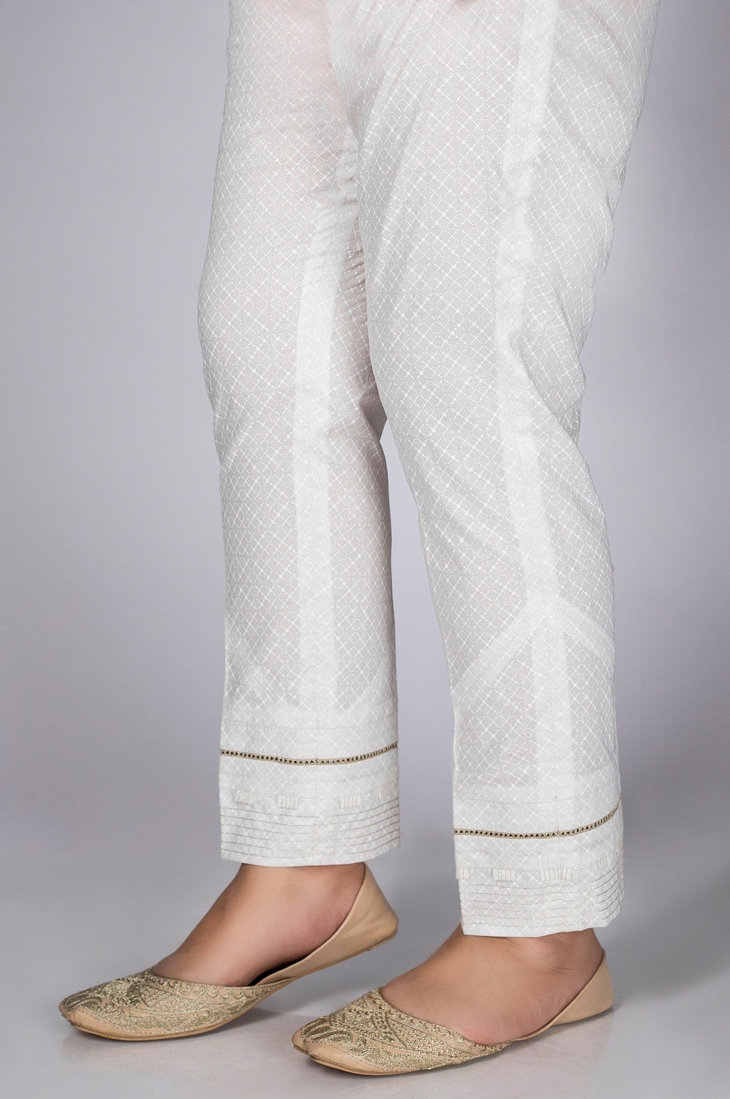 Embellished Cigarette Pants