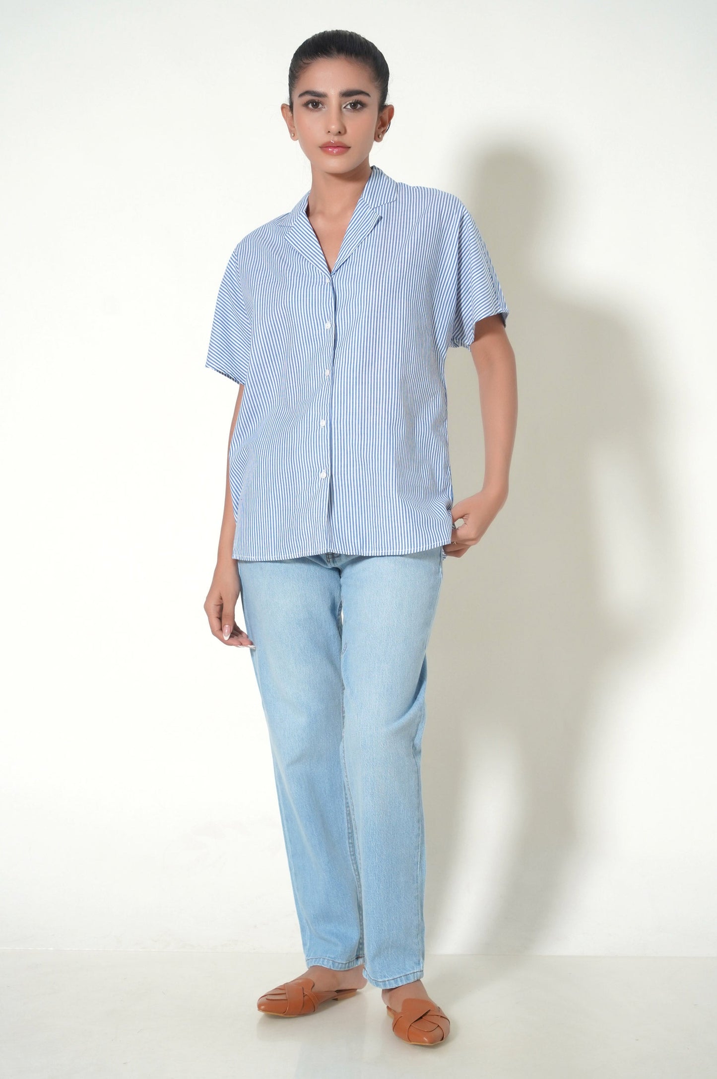 Western Yard Dyed Cotton Shirt
