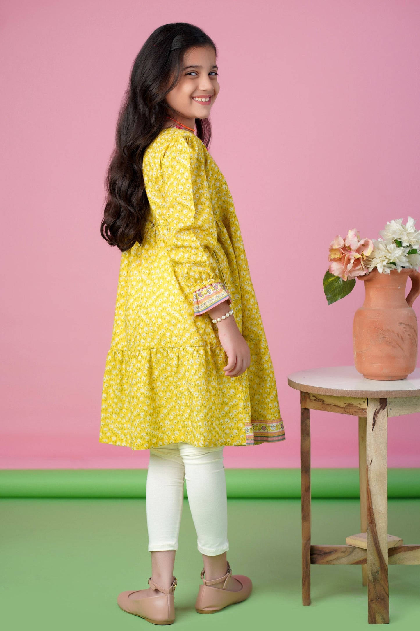 Stitched 1 Piece Printed Khaddar Shirt