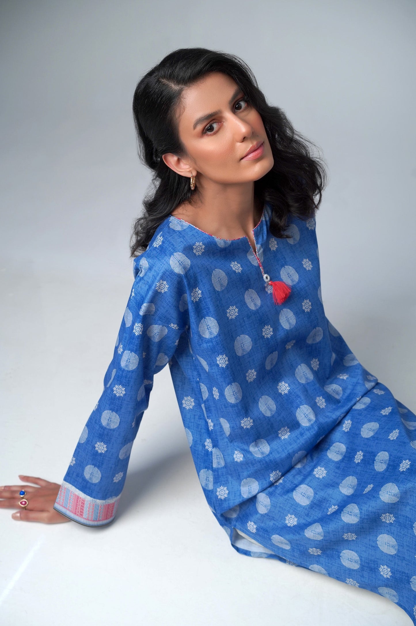 Stitched 1 Piece Printed Lawn Shirt