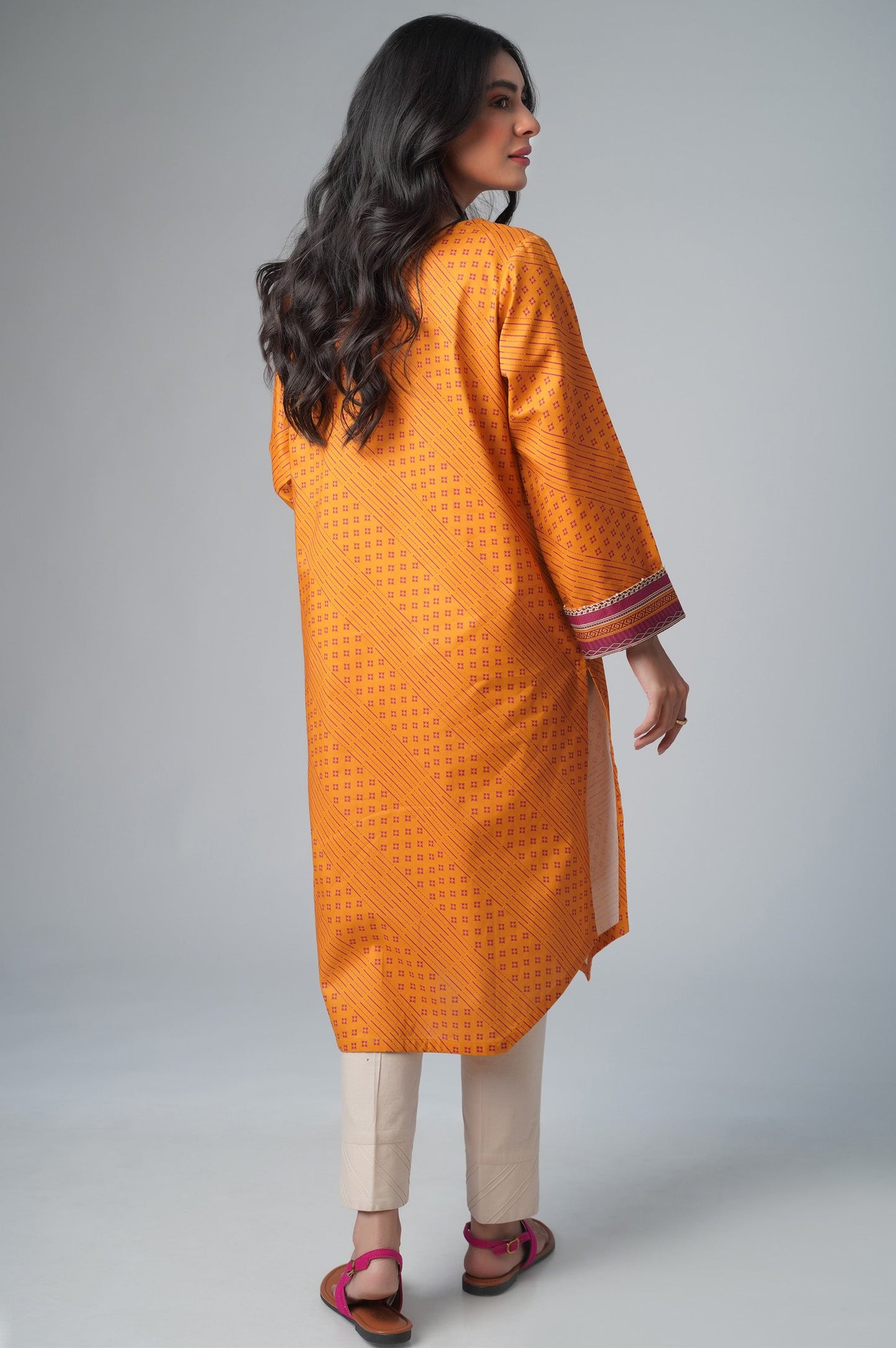 Stitched 1 Piece Printed Lawn Shirt