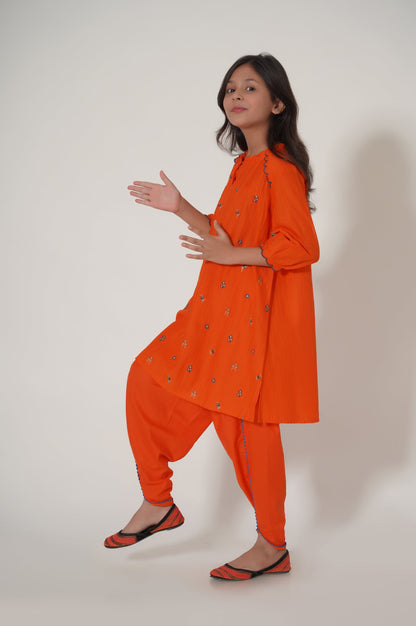 Stitched 2 Piece Embroidered Doria Checks Suit