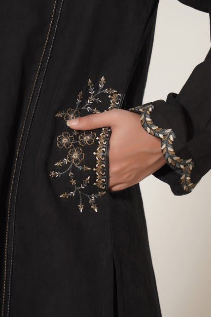 Stitched 2 Piece Dobby Embroidered Suit