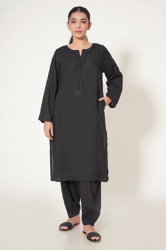 Stitched 2 Piece Cambric Stylized Suit