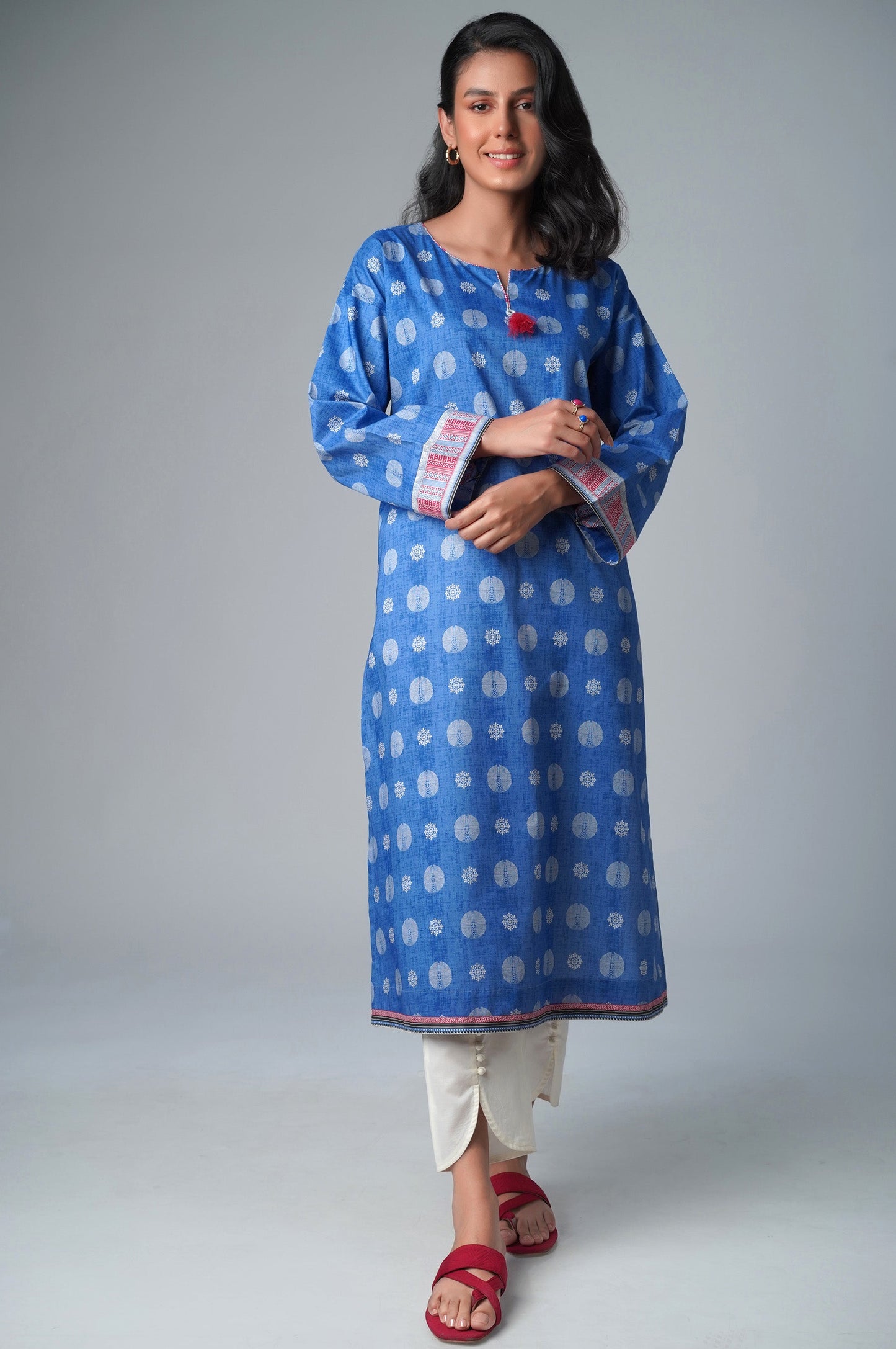 Stitched 1 Piece Printed Lawn Shirt