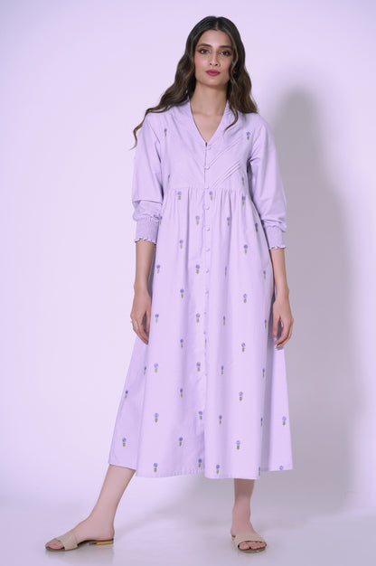 Stitched 1 Piece Yarn Dyed Dress