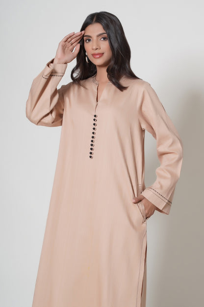 Stitched 2 Piece Dyed Cambric Suit