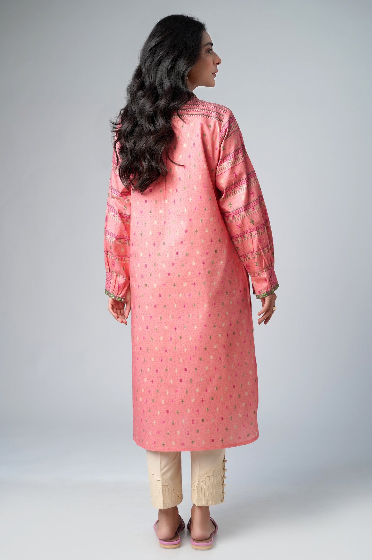 Stitched 1 Piece Printed Lawn Shirt