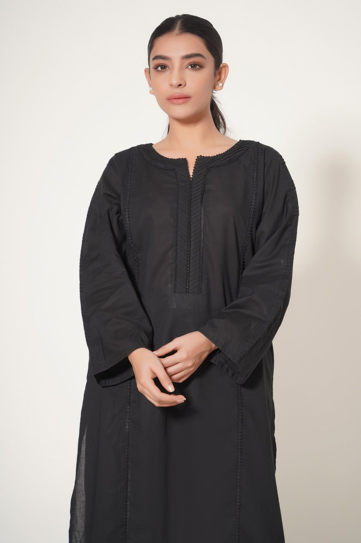 Stitched 2 Piece Cambric Stylized Suit