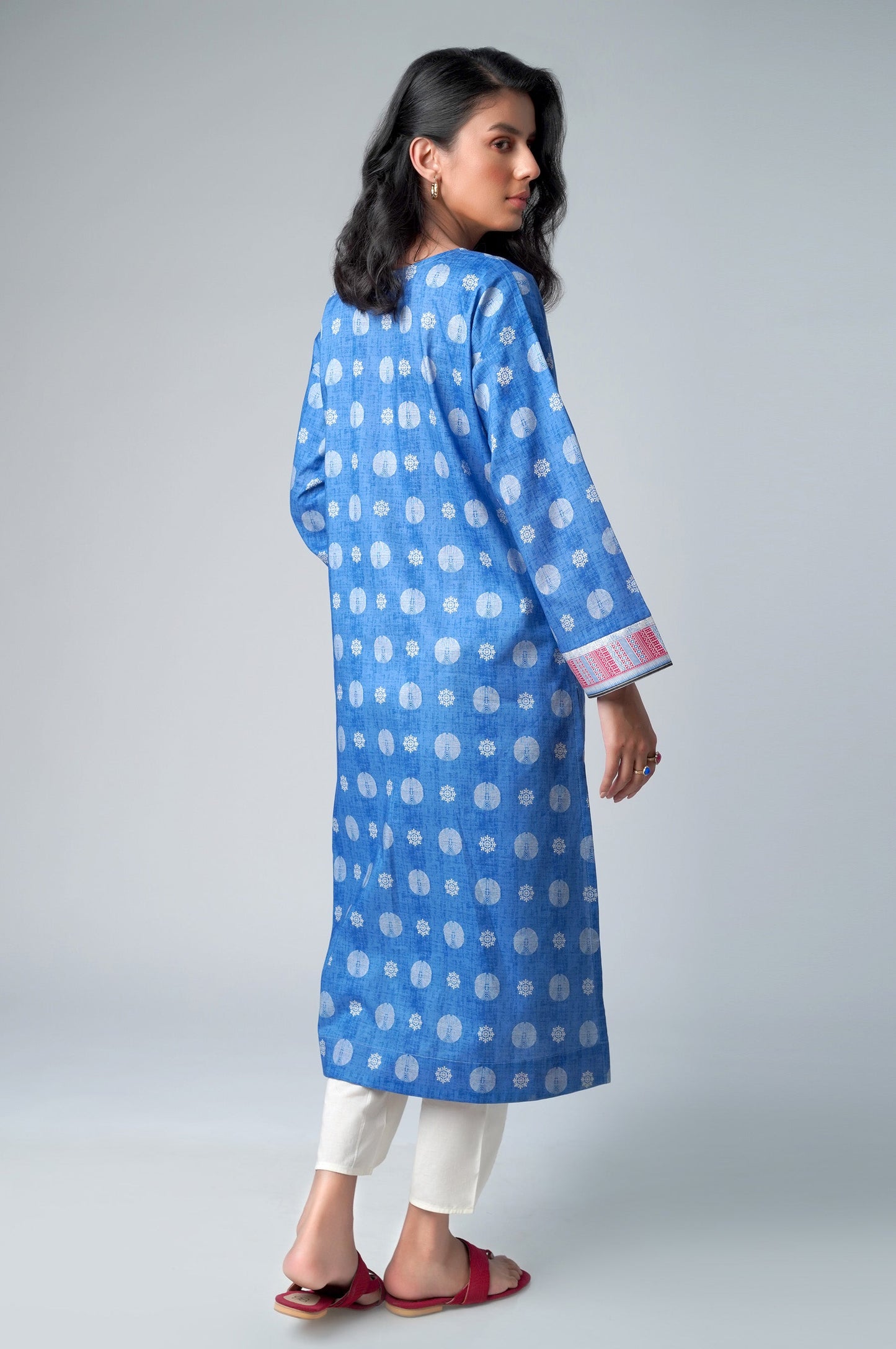 Stitched 1 Piece Printed Lawn Shirt