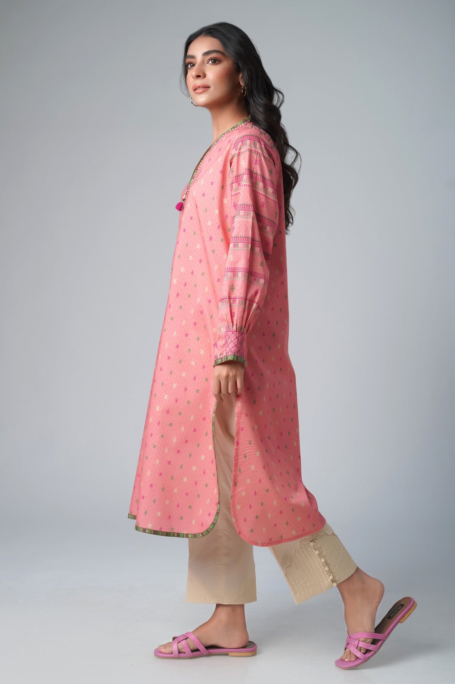 Stitched 1 Piece Printed Lawn Shirt