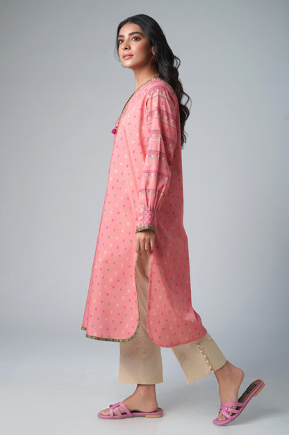 Stitched 1 Piece Printed Lawn Shirt