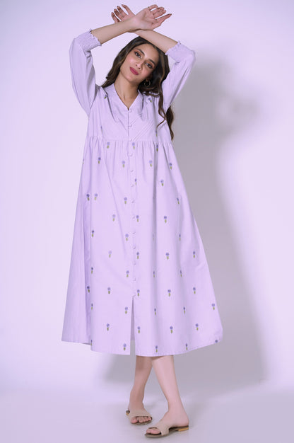 Stitched 1 Piece Yarn Dyed Dress