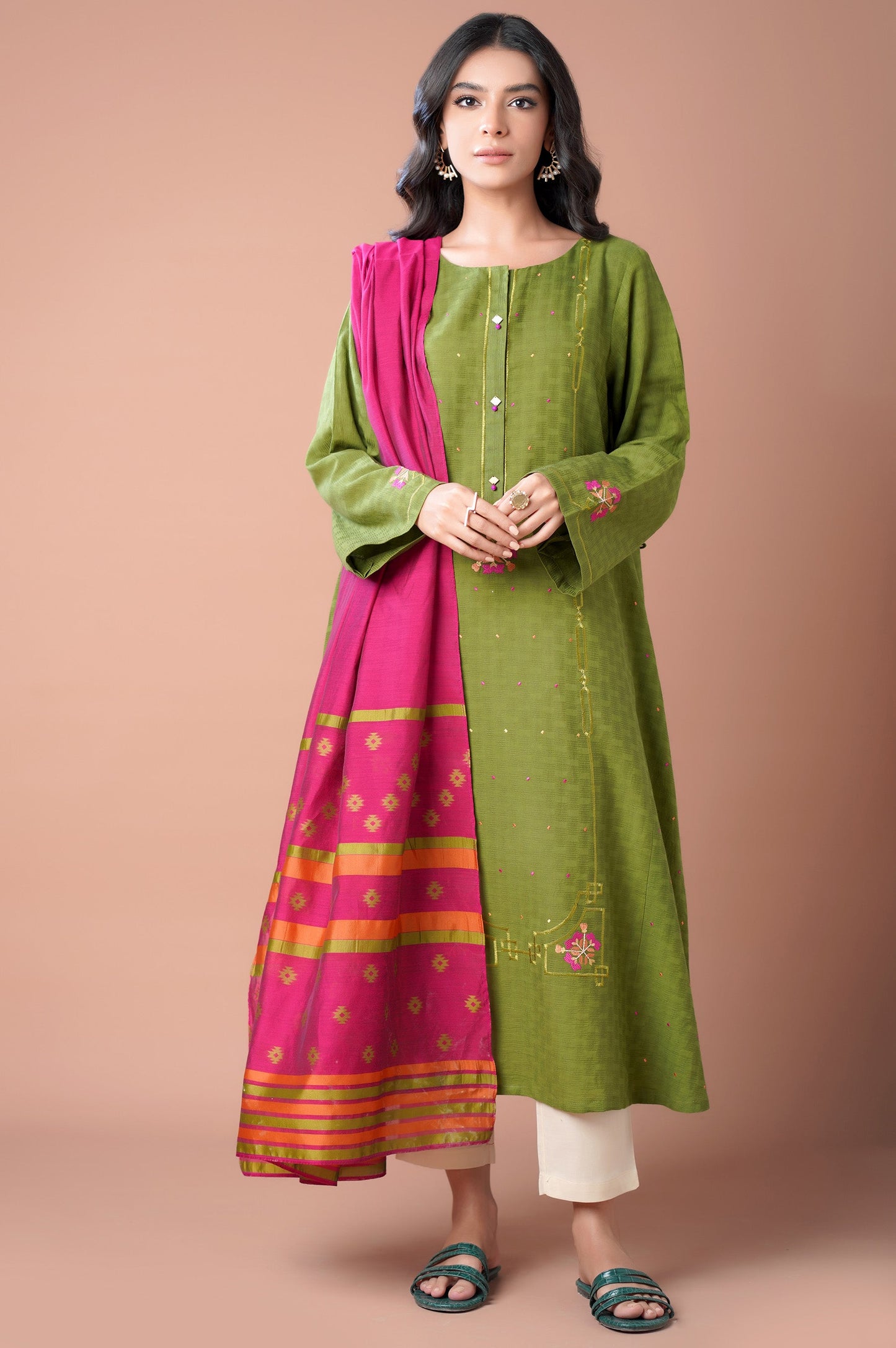 Stitched 2 piece Dobby Suit