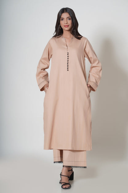 Stitched 2 Piece Dyed Cambric Suit