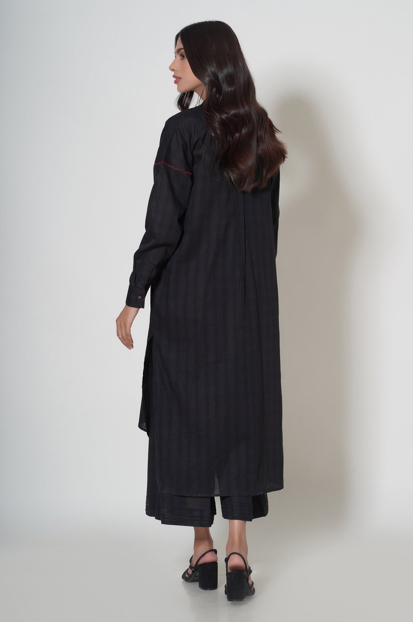 Stitched 2 Piece Dyed Cambric Suit