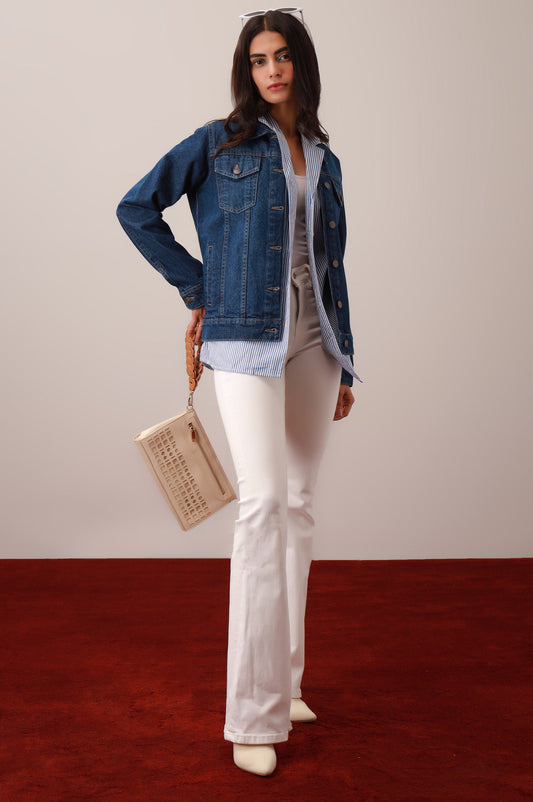 Dark Blue Denim Jacket