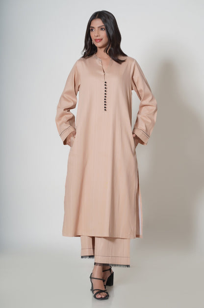 Stitched 2 Piece Dyed Cambric Suit