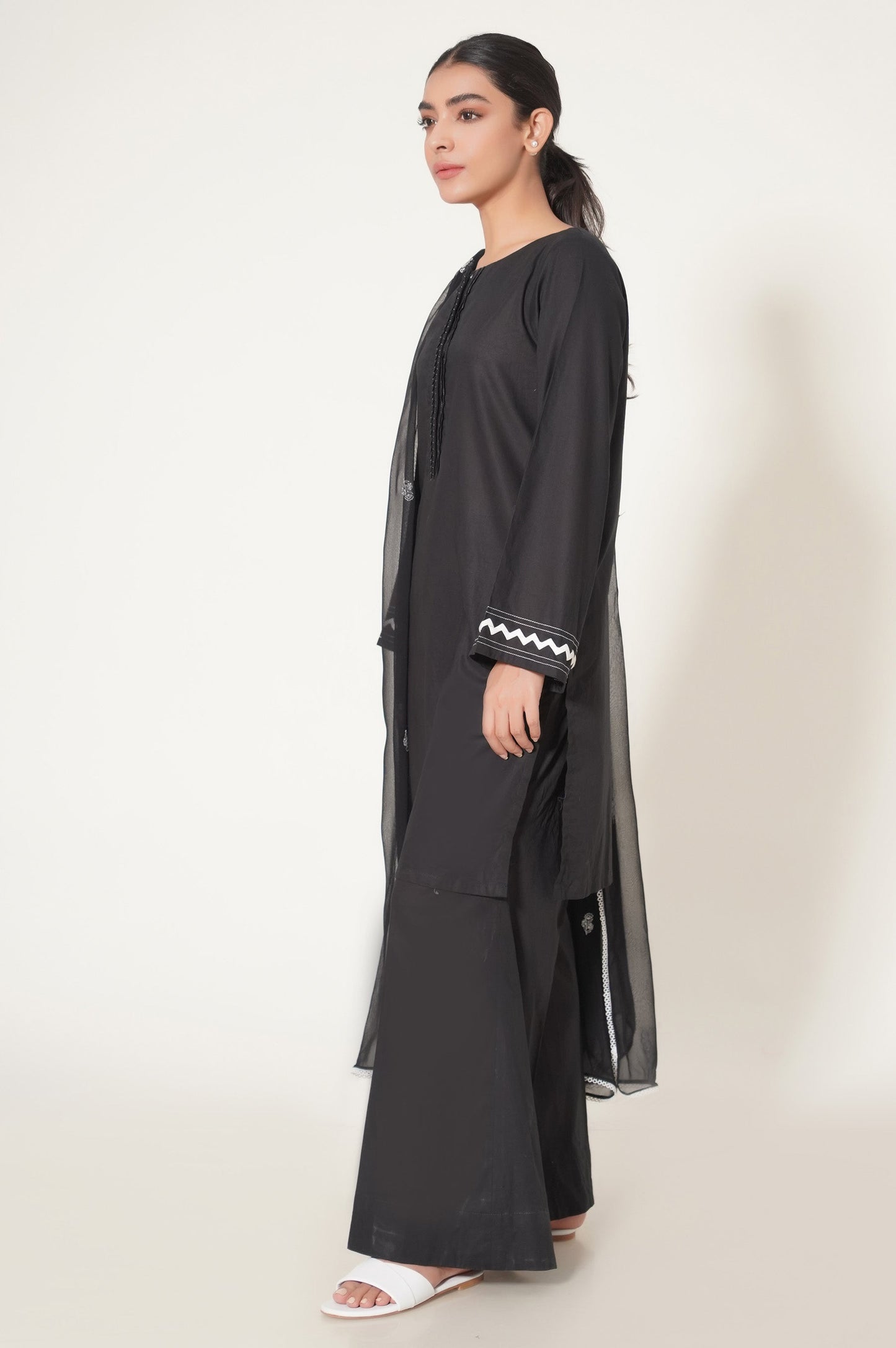 Stitched 2 Piece Cambric Stylized Suit