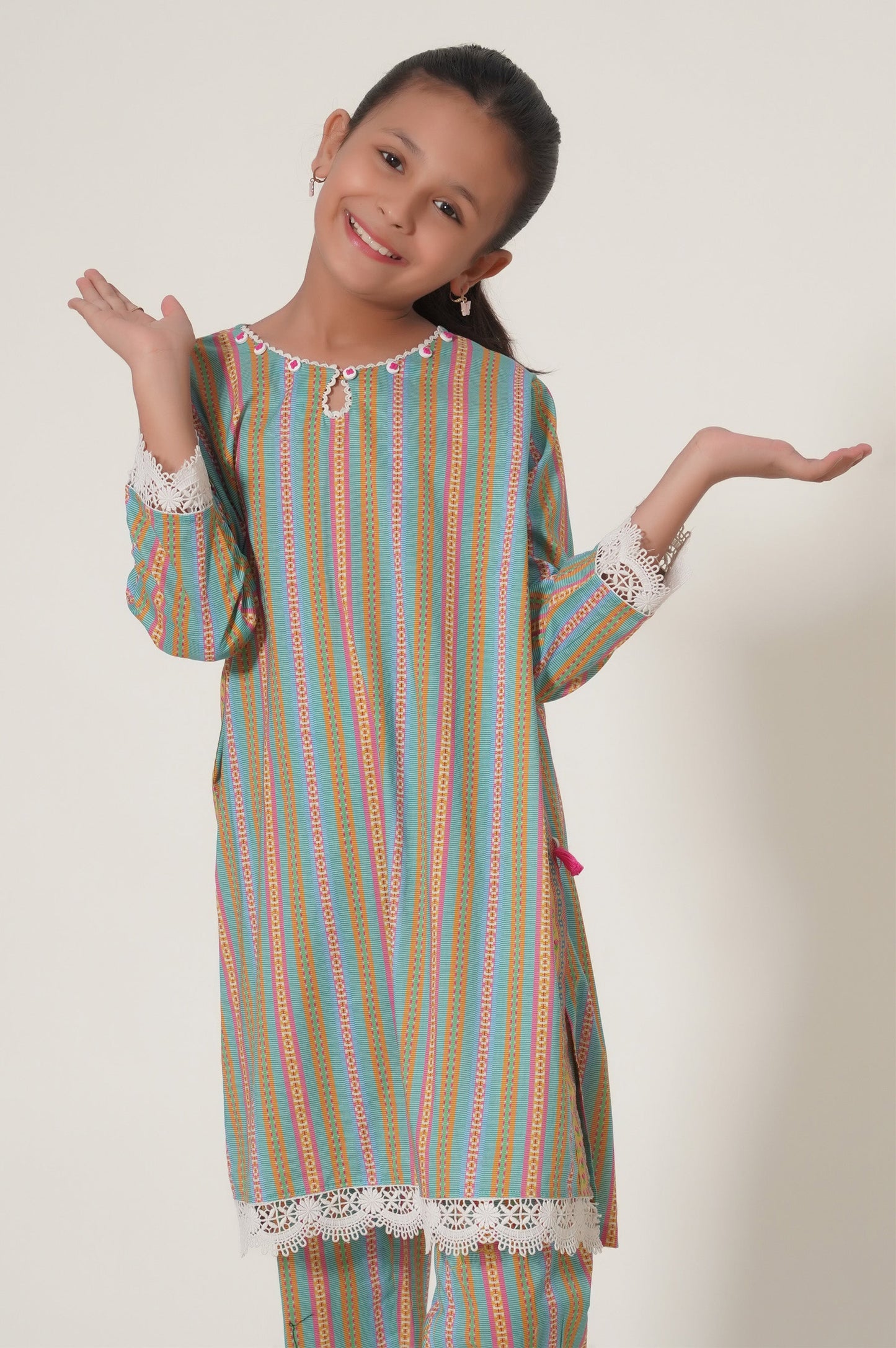 Stitched 2 Piece Printed Lawn Suit