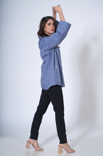 Stitched 1 Piece Yarn Dyed Top