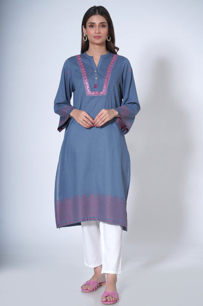 Stitched 1 piece Composed Jacquard Shirt