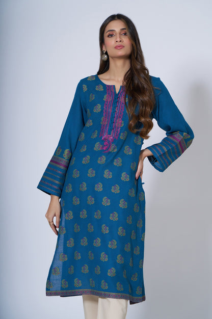 Stitched 1 piece Composed Jacquard Shirt