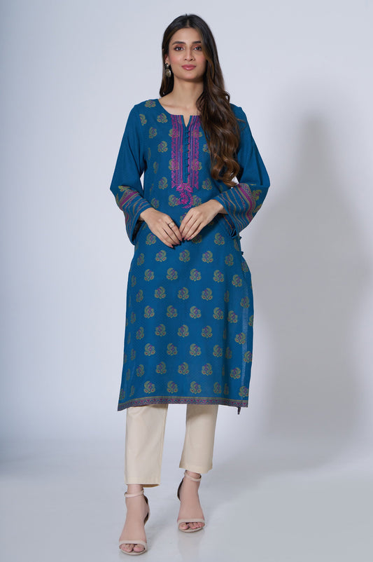 Stitched 1 piece Composed Jacquard Shirt