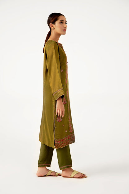 Stitched 2 Piece Mysuri Embroidered Outfit