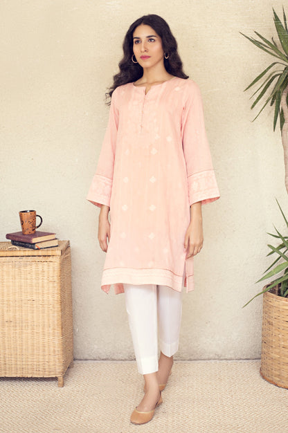 Stitched 1 Piece Yarn Dyed Jaquard Shirt