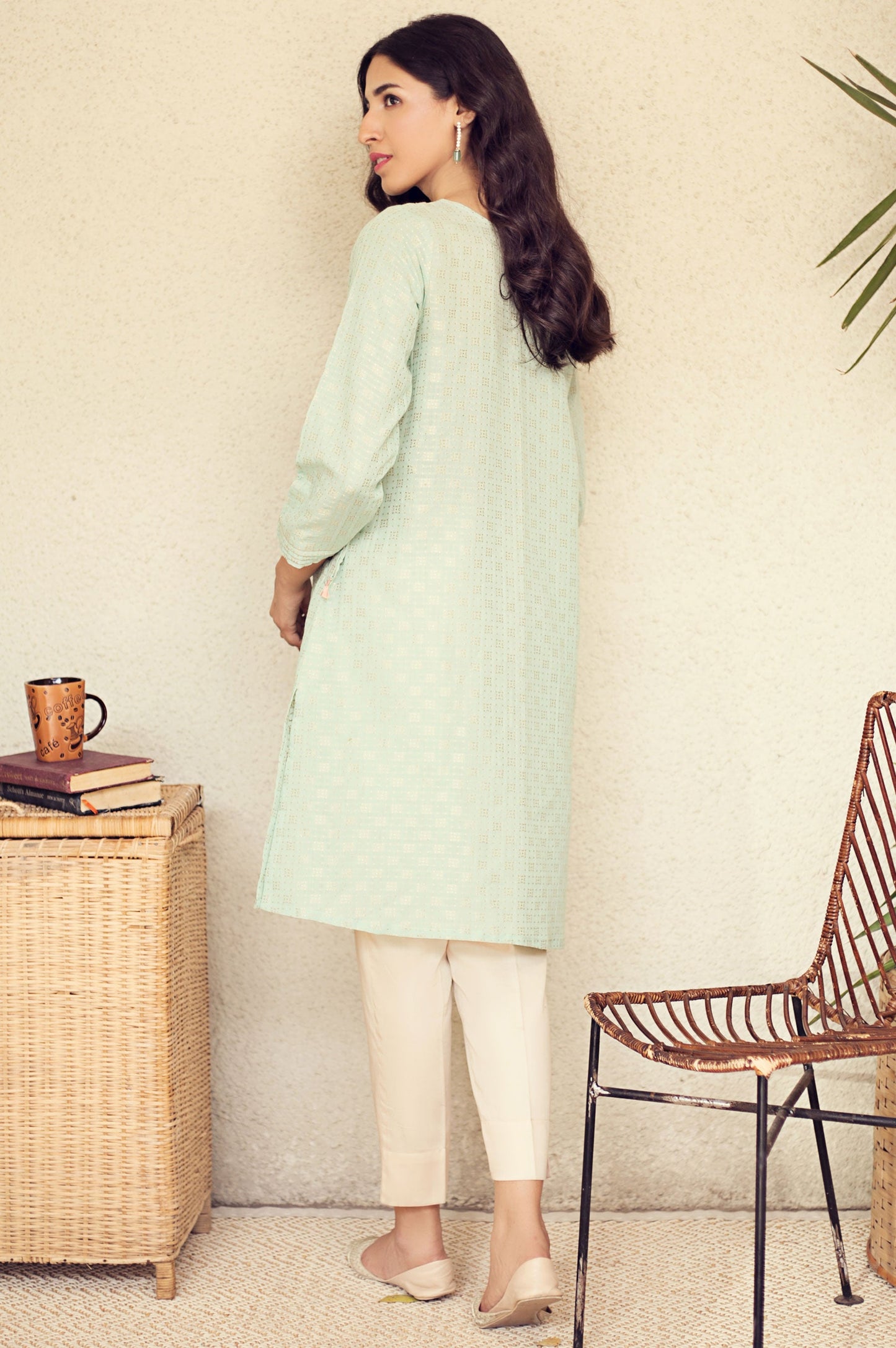 Stitched 1 Piece Embroidered Shirt