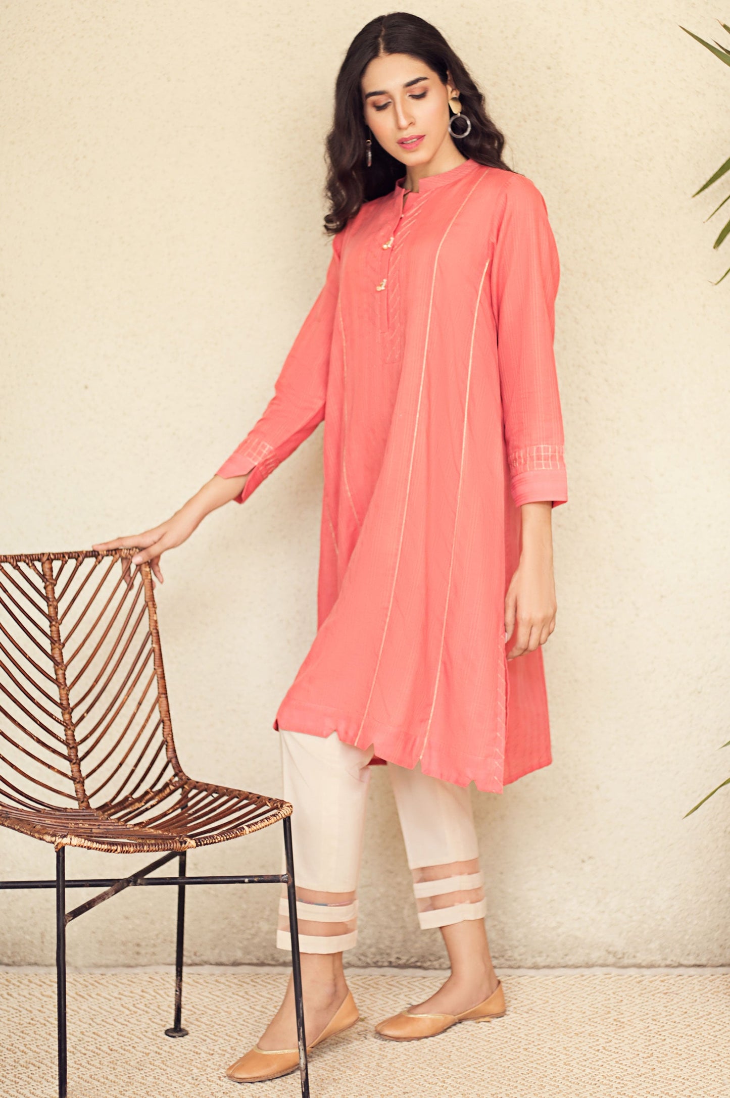 Stitched 1 Piece Embellished Shirt