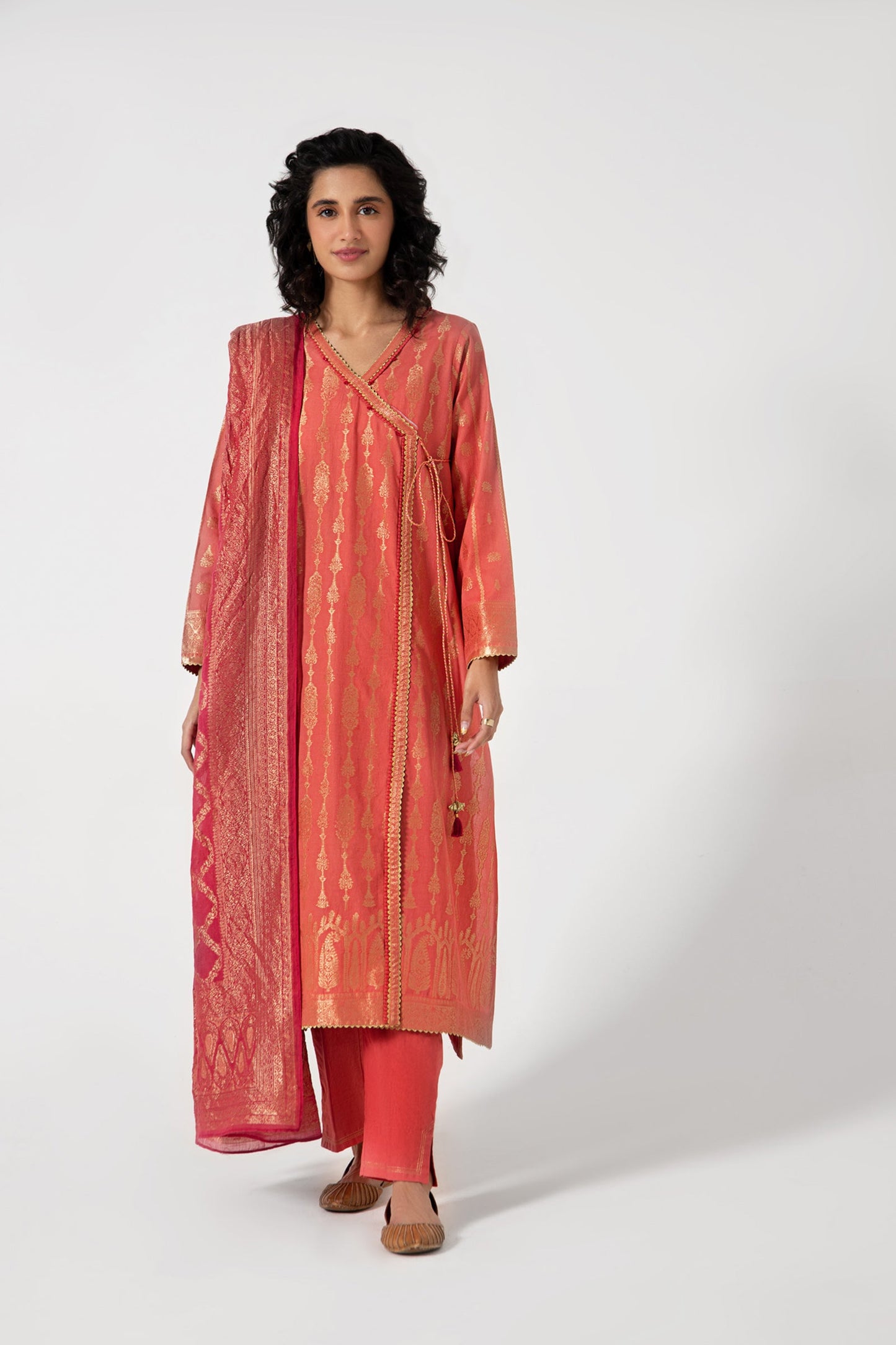 Stitched 3 Piece Dyed Jacquard Suit