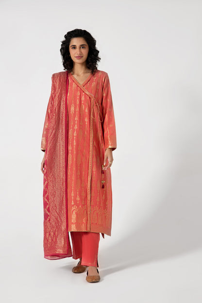 Stitched 3 Piece Dyed Jacquard Suit