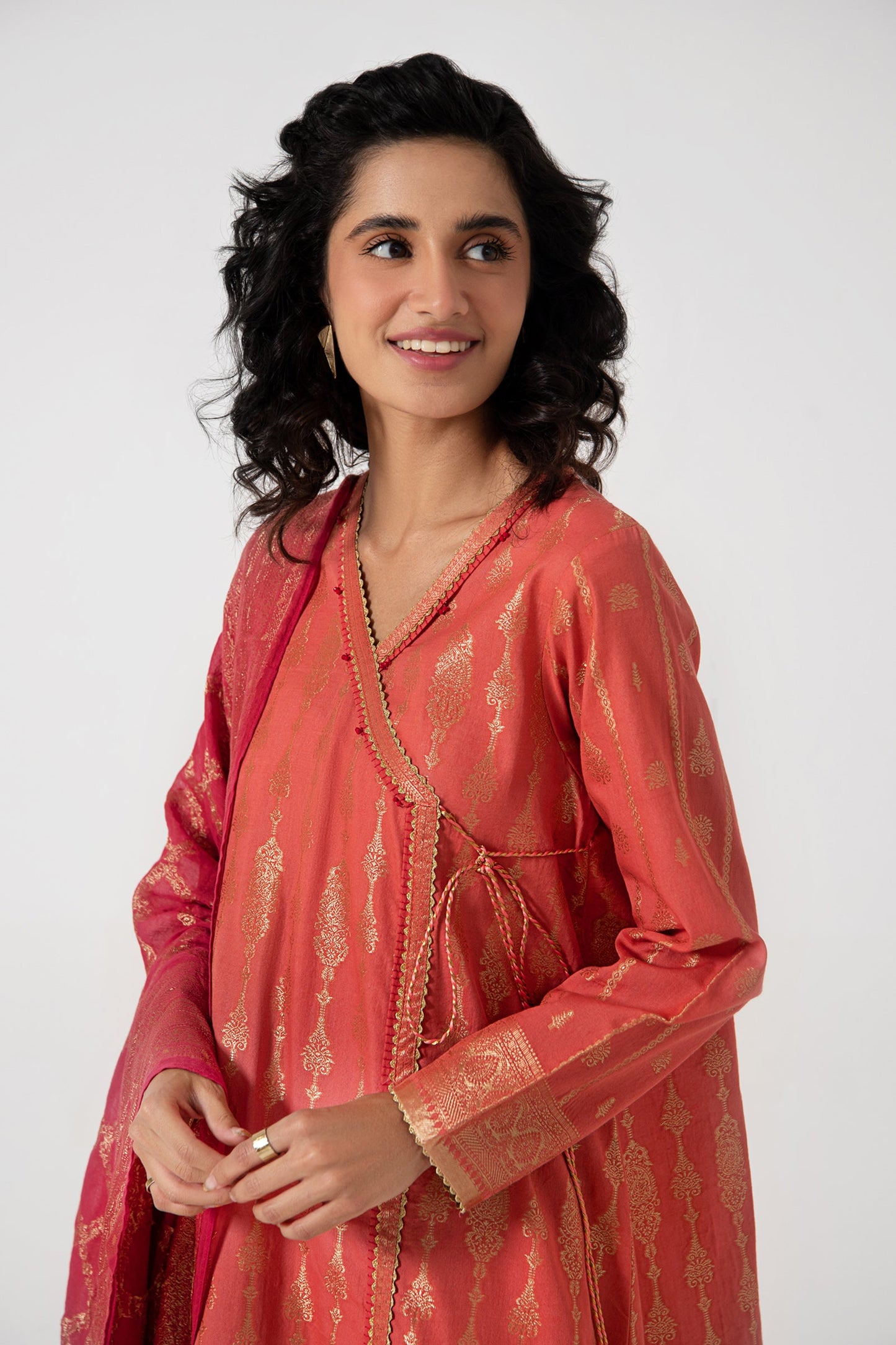 Stitched 3 Piece Dyed Jacquard Suit